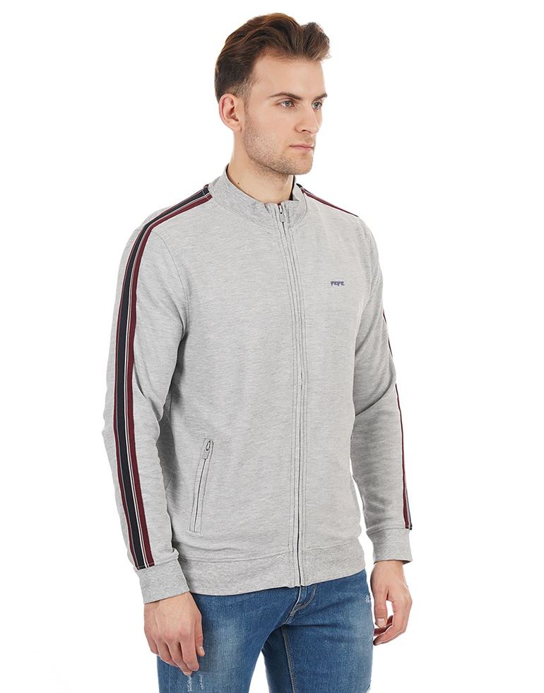 Pepe Jeans London Men Casual Wear Grey Sweatshirt
